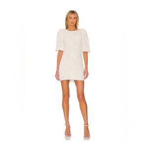 x REVOLVE Patrizia Mini Dress in Ivory